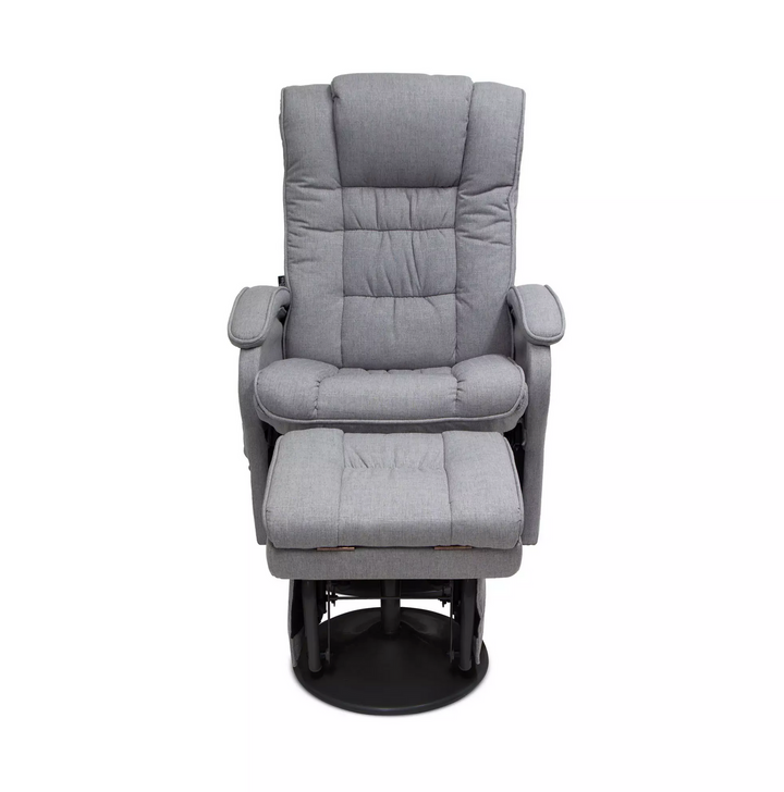 Valco Baby Eurobell Glider And Ottoman Misty Grey(N9944)