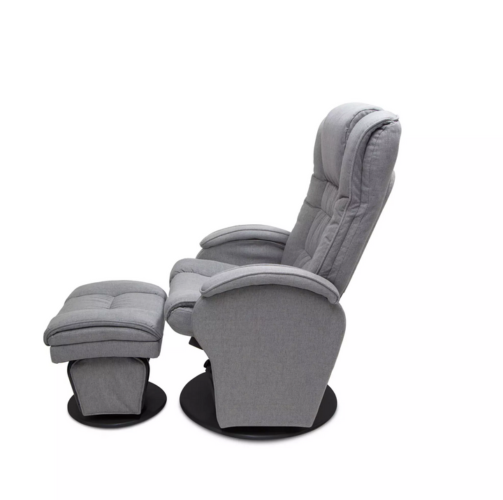 Valco Baby Eurobell Glider And Ottoman Misty Grey(N9944)