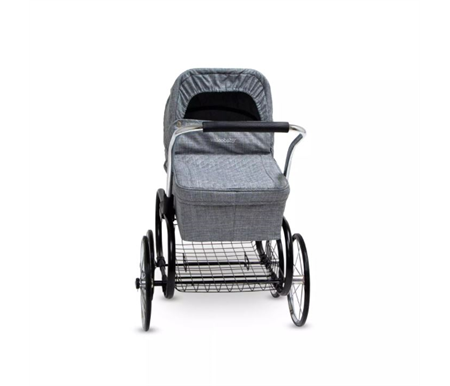 Valco Baby Royale Doll Stroller- Grey Marle(T9755)