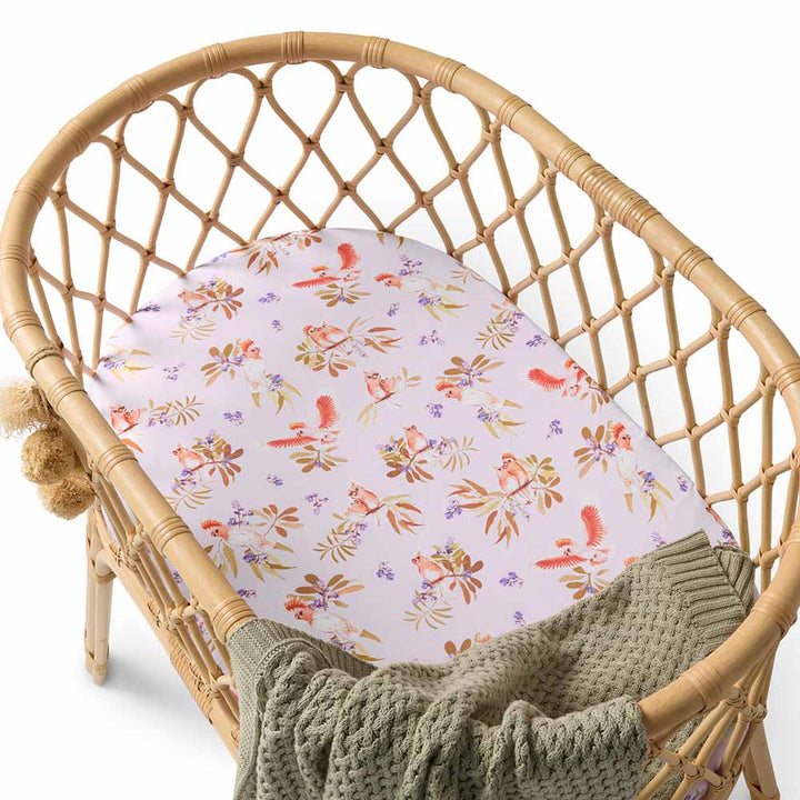 Bassinet Sheet / Change Pad Cover Major Mitchell