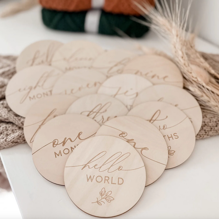 Snuggly Jacks Wild Foliage Milestone Disc Pack