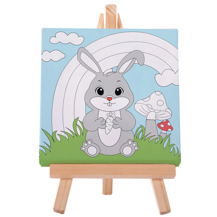 Discovery Zone Canvas Art Set - Chicks & Bunnies Assorted