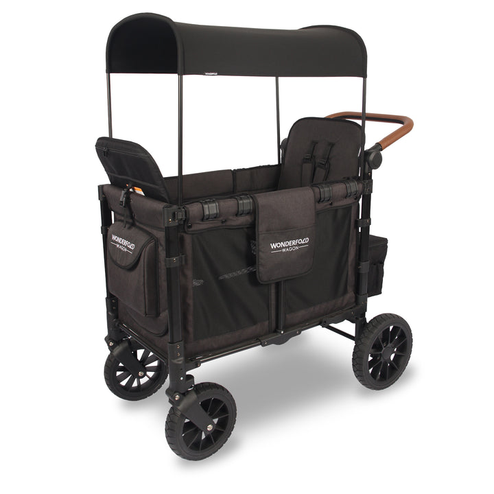 Wonderfold W2 Luxe - Double Wagon - Volcanic Black