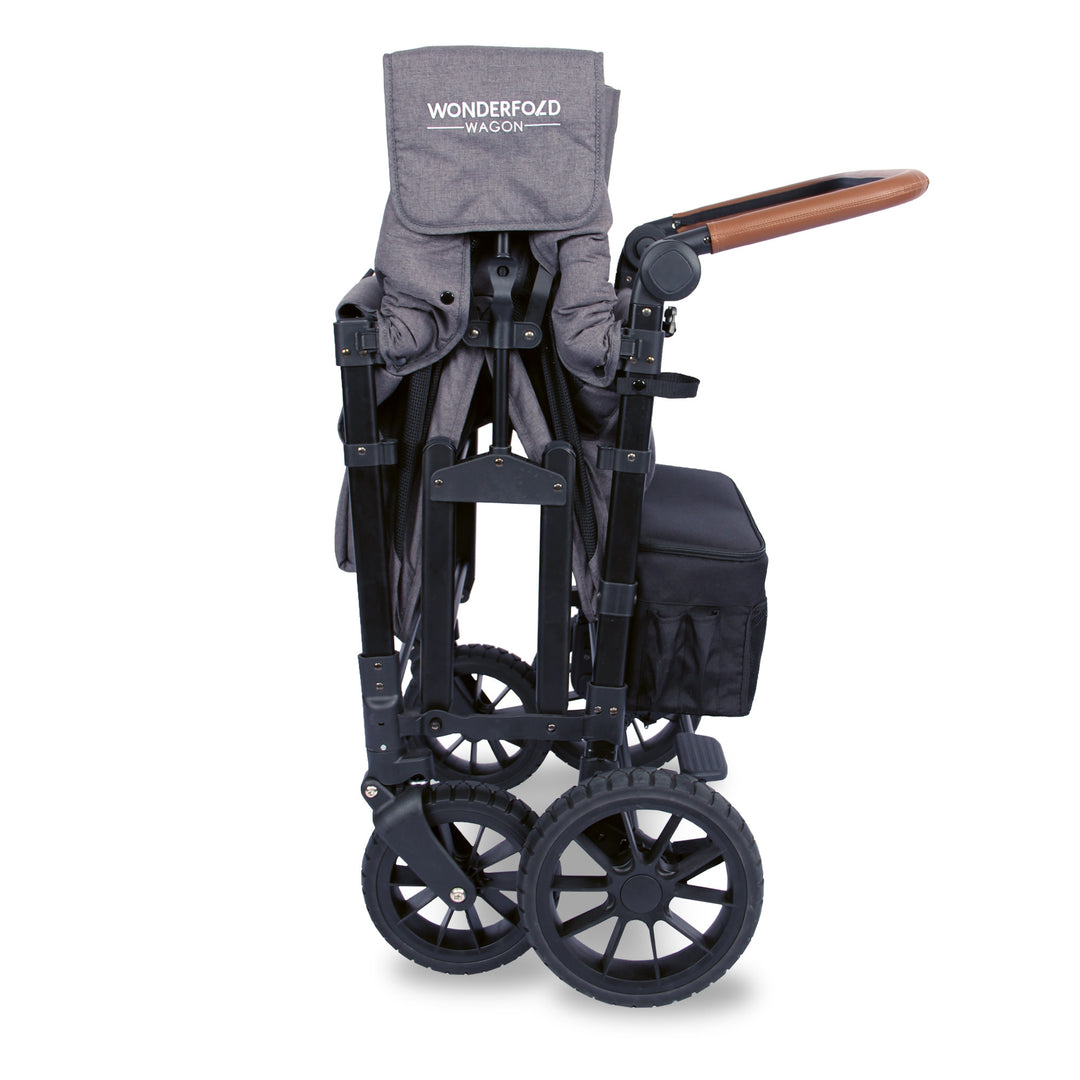 Wonderfold W4 Luxe - Quad Wagon - Charcoal Grey with Black Frame