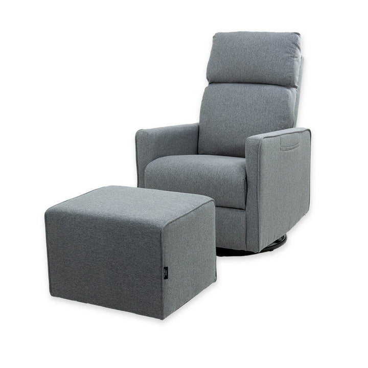 Valco Baby Selene Glider Set(Incl Harmony Ottoman)-Carbon(N0183/N0186)