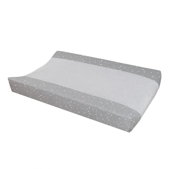 JERSEY CHANGE PAD COVER SILVER STARS/TOWELLING