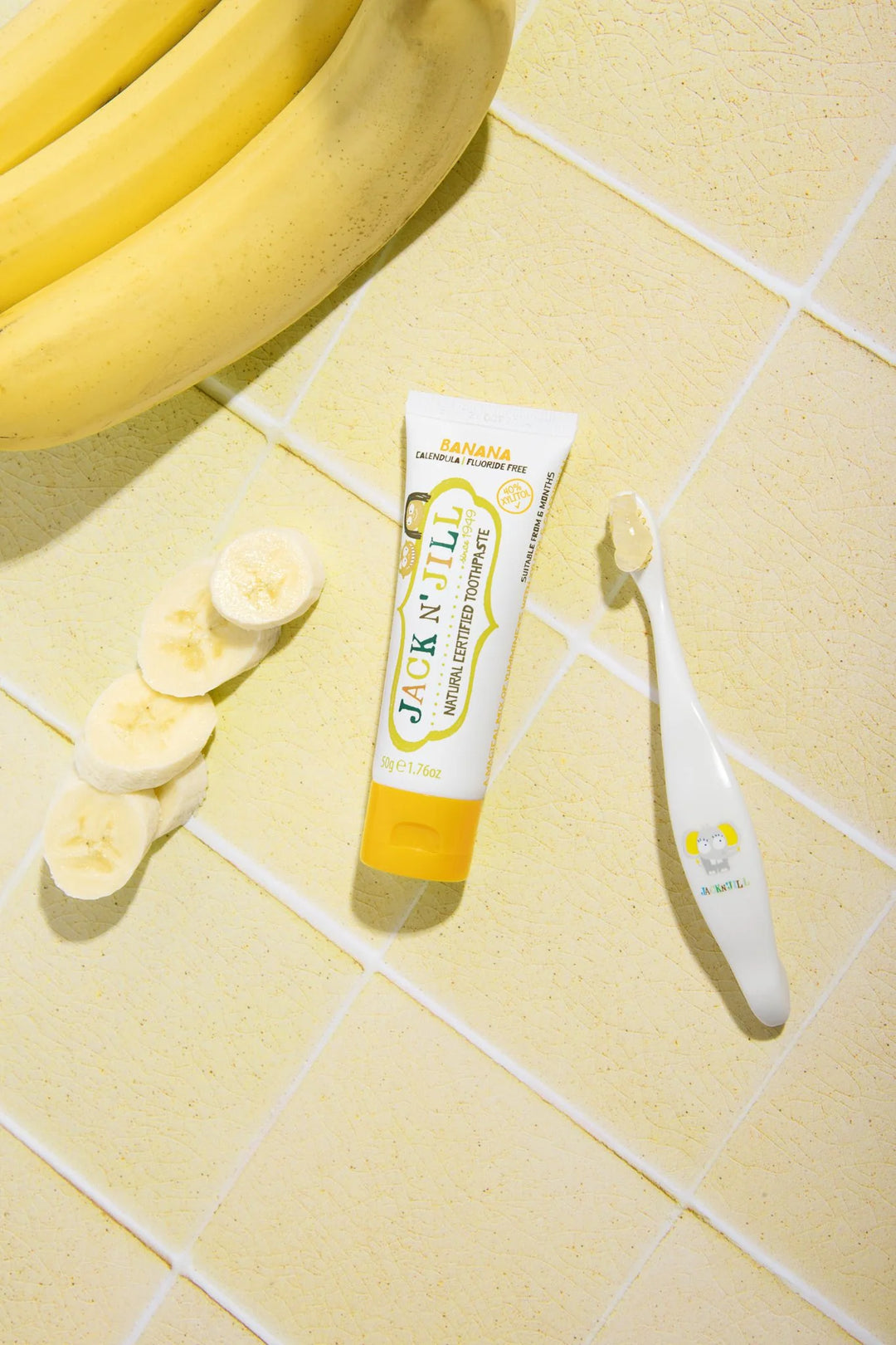 J N'J Toothpaste Organic - Banana