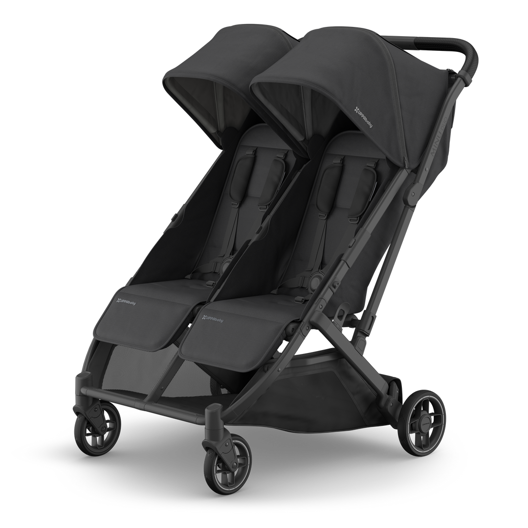 UPPAbaby MINU Duo - Charcoal/Carbon/Black Leather