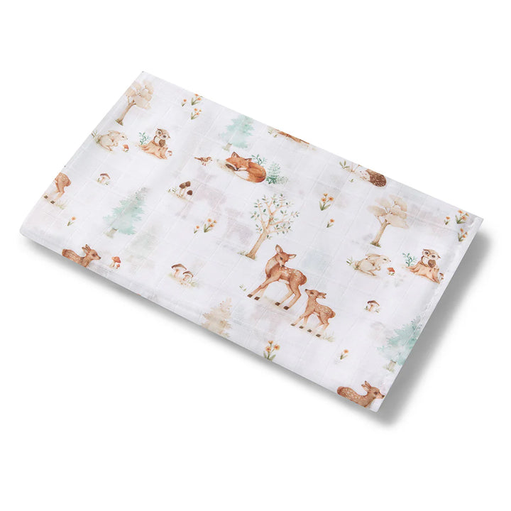 Organic Muslin Wrap - Woodland Tales