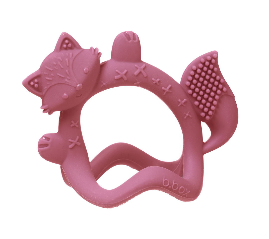 B.Box Wrist Teether - Blush Fox