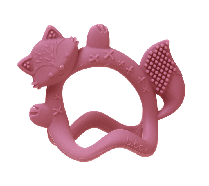 B.Box Wrist Teether - Blush Fox