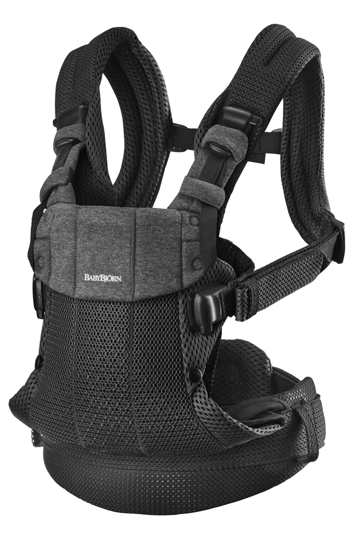 BabyBjorn Baby Carrier Harmony - 3D Mesh, Black
