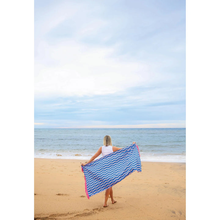 isGift Eclectic Summer - Quick Dry Tassel Towel 160x80cm - Assorted