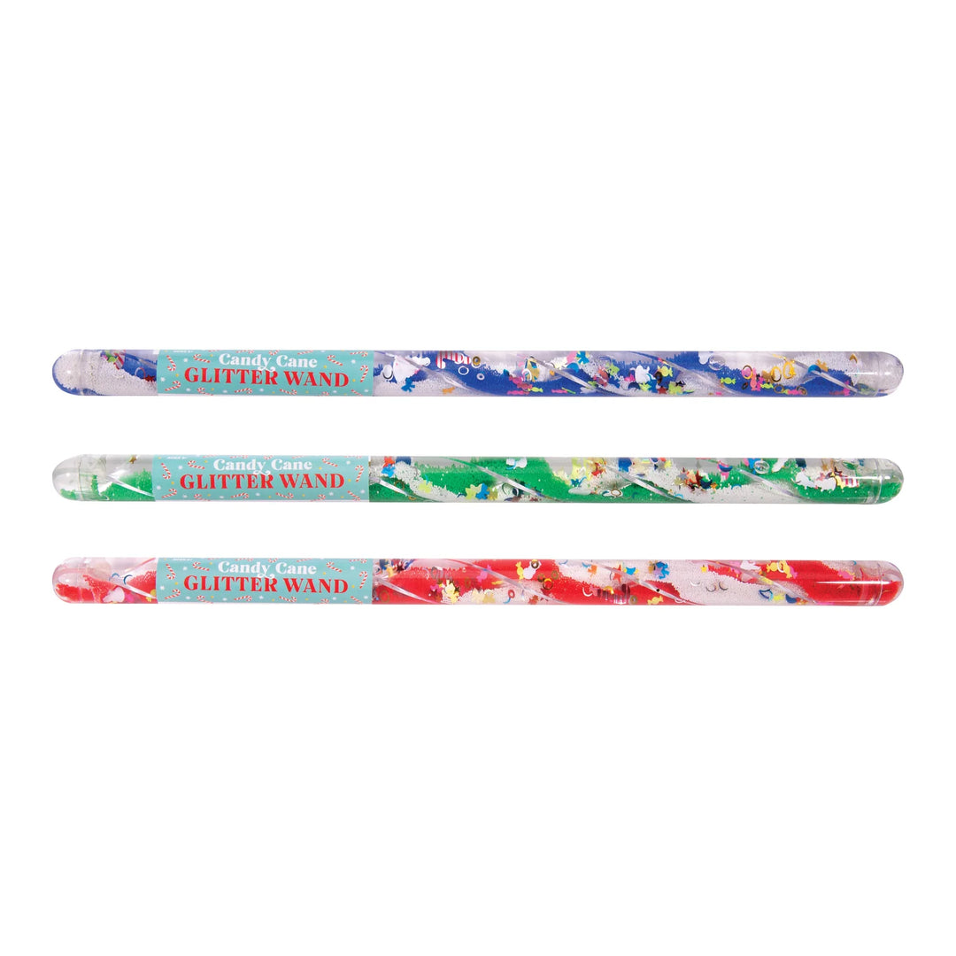 Discovery Zone Candy Cane Glitter Wand - Assorted