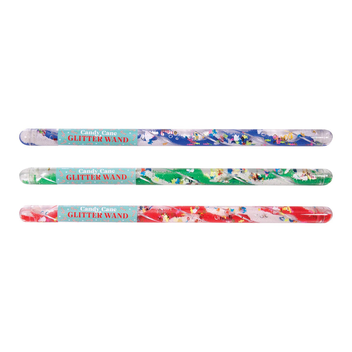Discovery Zone Candy Cane Glitter Wand - Assorted