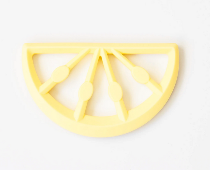 Little Woods CITRUS SILICONE TEETHER Zesty Lemon
