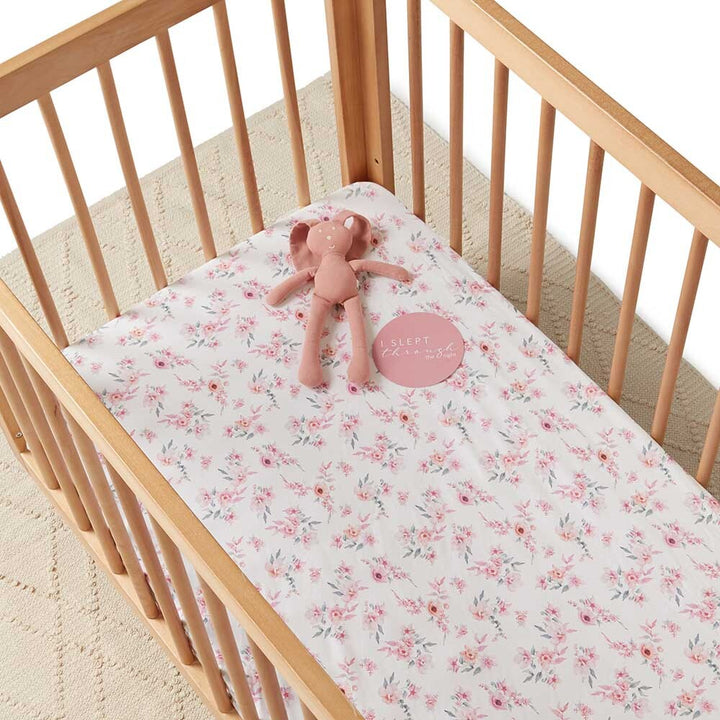 Fitted Cot Sheet Camille