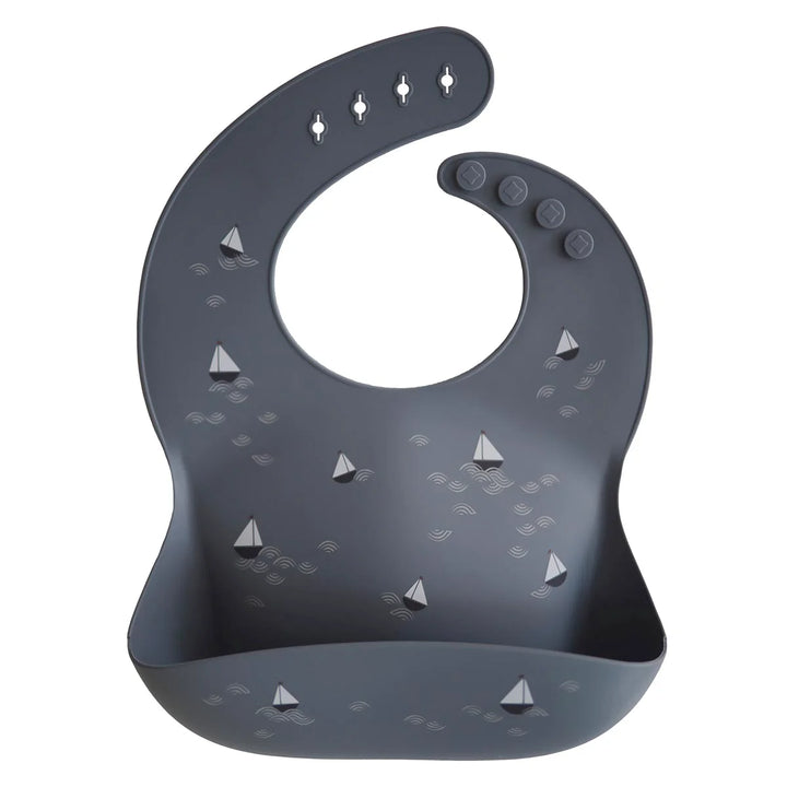 Mushie Silicone Bib BOATS