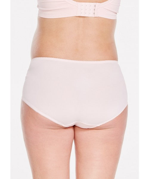 Antibacterial Maternity Full Briefs 2 Pack - Pink