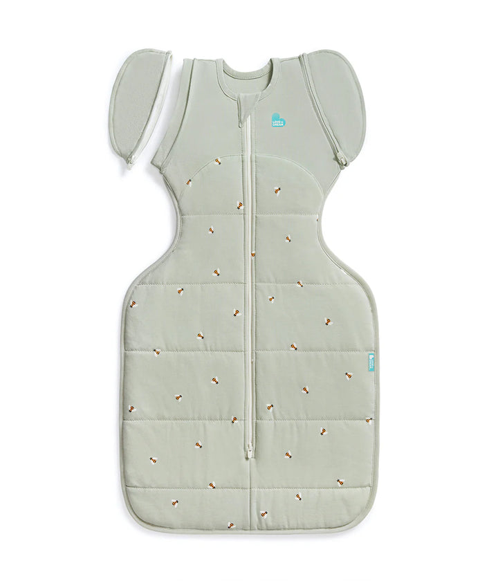 SWADDLE UP™ Transition Bag WARM 2.5T - Olive Bees
