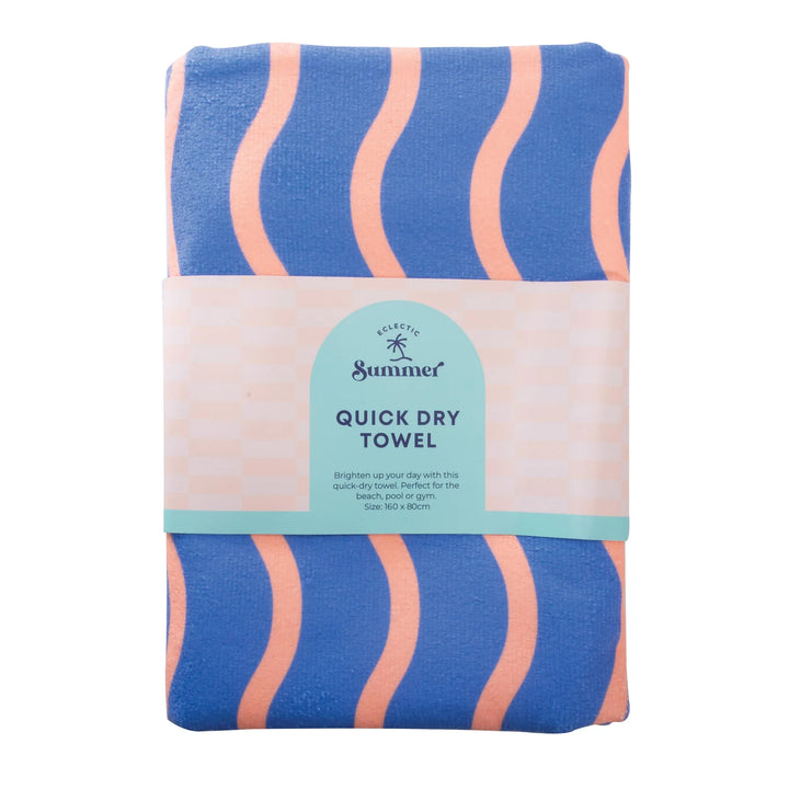 isGift Eclectic Summer - Quick Dry Tassel Towel 160x80cm - Assorted